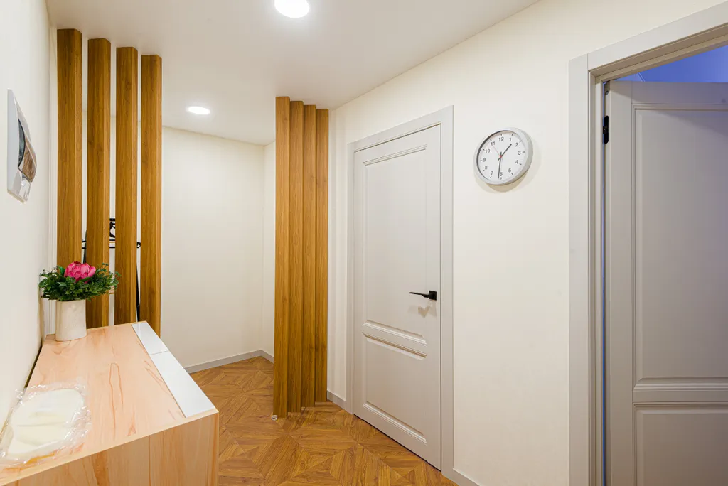 Стильная недалеко от залива, с гостиничным сервисом, бесконтактно