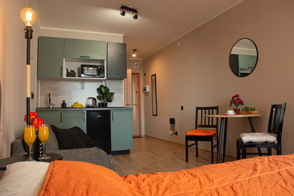 Комфортабельная студия с парковкой