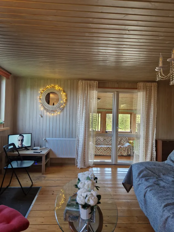 Коттедж Уютный дом с бассейном, с баней, беседка, камин, барбекю — Скоково