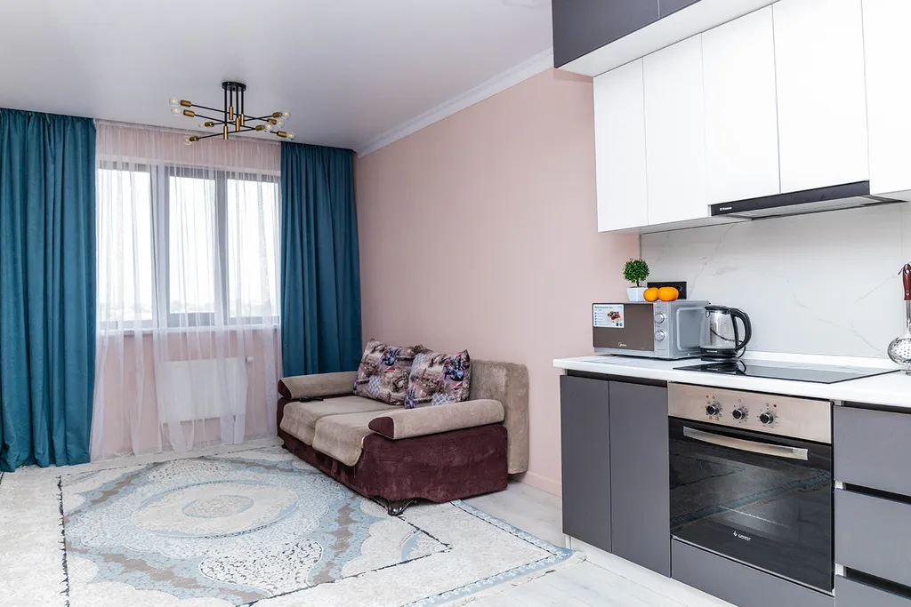 Уютная 2-комнатная квартира в ЖК Nest Grand с wi-fi, документами