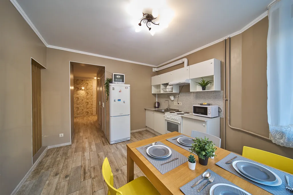 Вид на реку и крокус