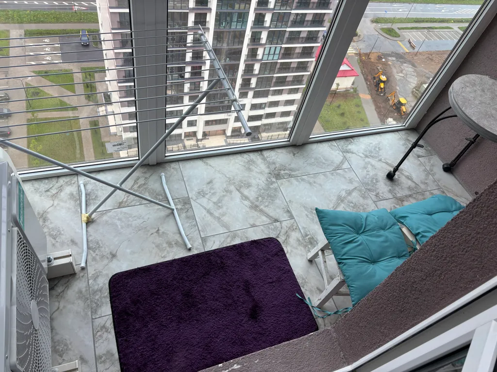 Новая 2-комнатная квартира с кондиционером в новом доме