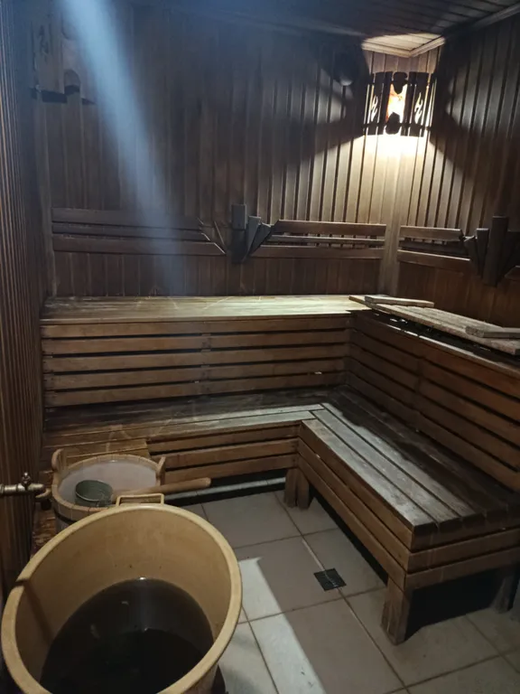 Отдельный дом с бассейном, мангальной зоной и купелью