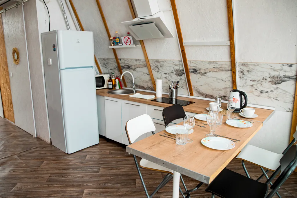 Дом с террасой и мангальной зоной для отдыха