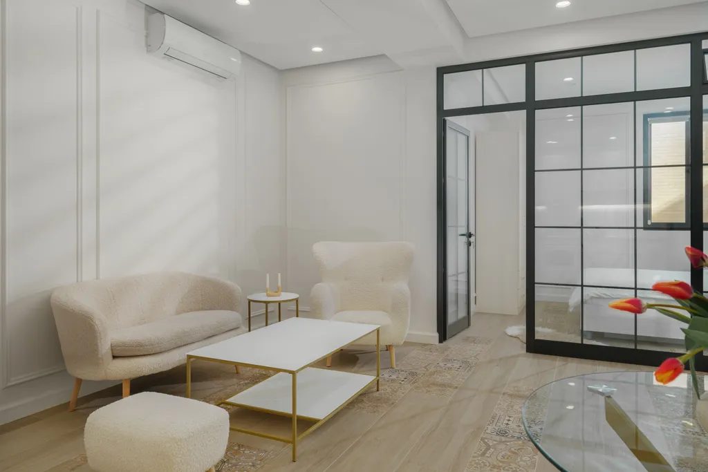 Дизайнерские апартаменты в центре города с 1-ой спальней