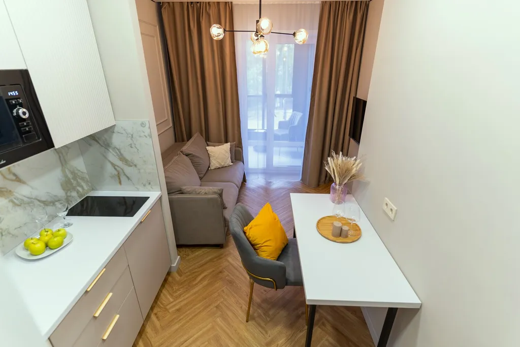 Однокомнатная квартира с мини-сауной