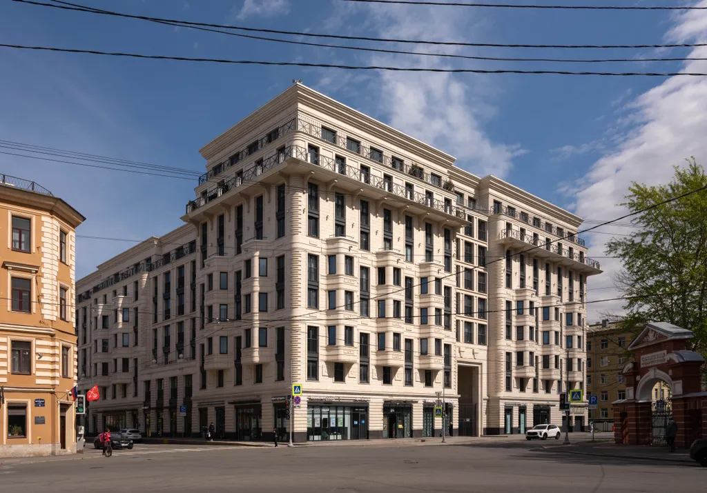 Дизайнерская видовая студия в новом ЖК у Московского вокзала