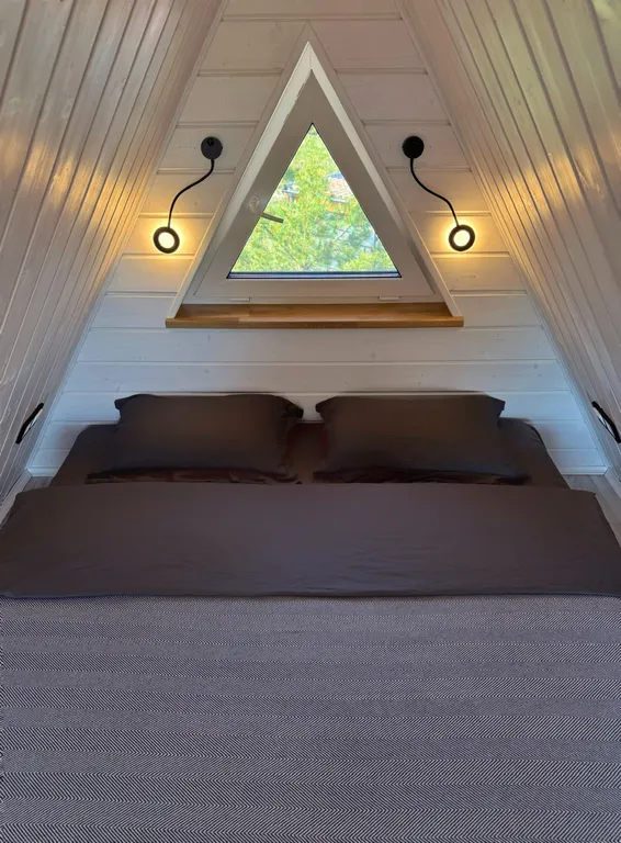 Стильный A-frame дом возле Балтийского побережья