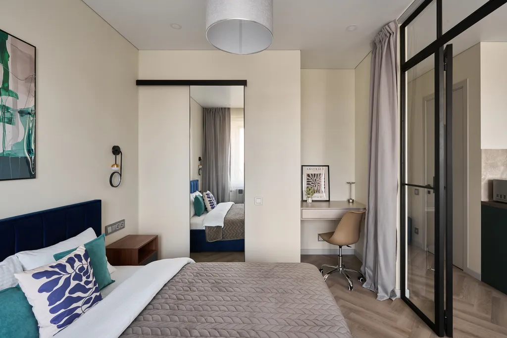 Квартира Новая просторная квартира Emerald Pearl — Москва