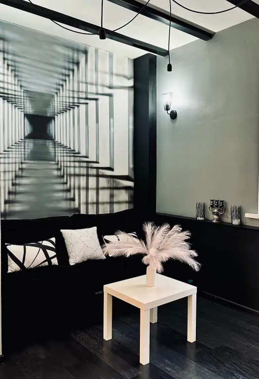 Дизайнерская квартира с джакузи в топовом районе города