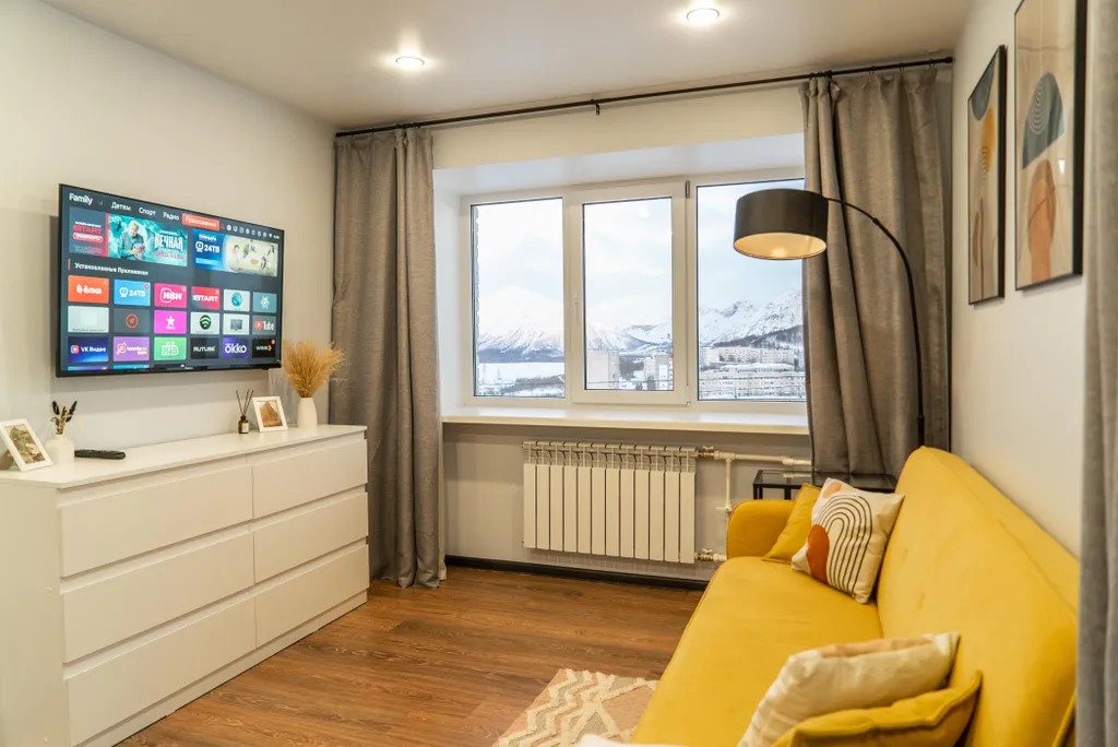 Квартира Стильная квартира с видом на горы и озеро — Кировск