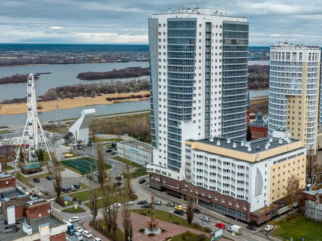 Квартира Квартира Белый парус с в 100 метрах от канатной дороги — Нижний Новгород