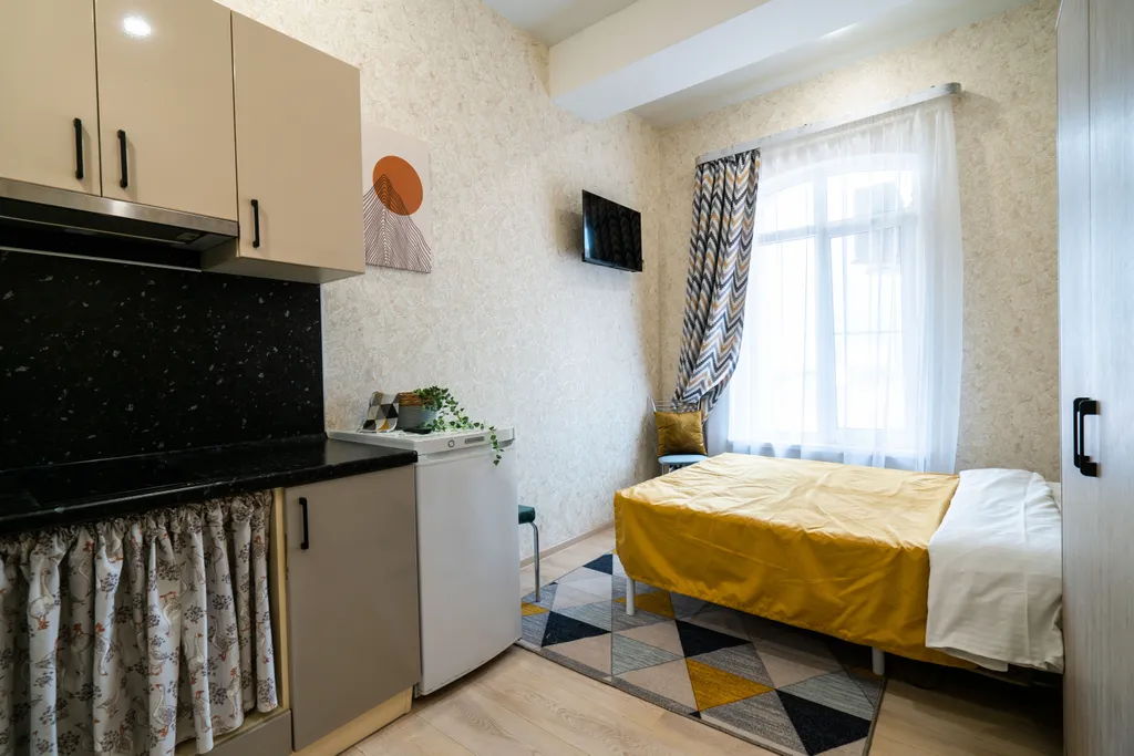 Квартира Квартира Студия 15 мин пешком до моря — Сириус