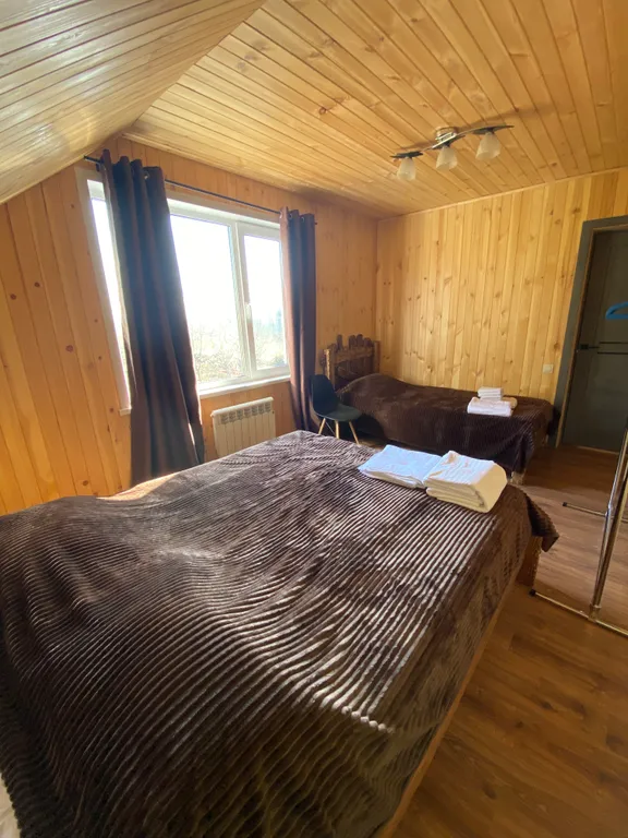 Уютный и просторный коттедж с видом на горнолыжные трассы