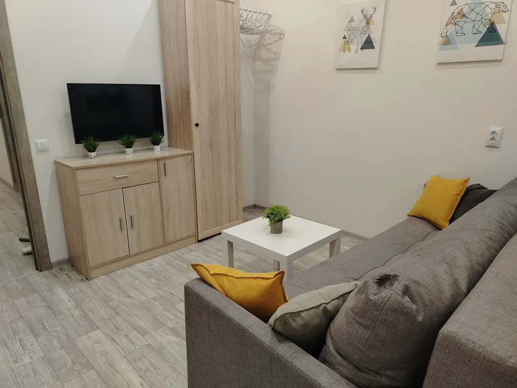 Квартира у склона в скандинавском стиле