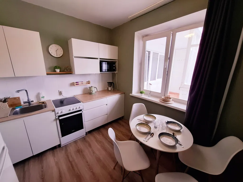 2-комнатная квартира в центре города с бесплатной стоянкой