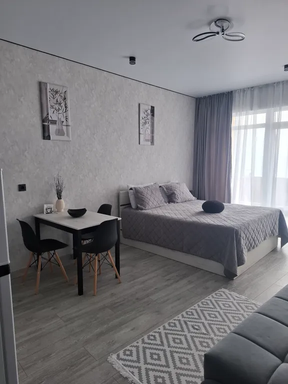 Видовые апартаменты-студия на 1-ой береговой