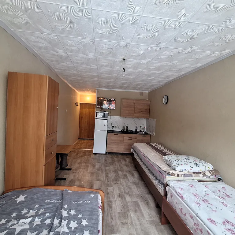 Уютная 1 комнатная квартира в хороший район города 5 спальных места