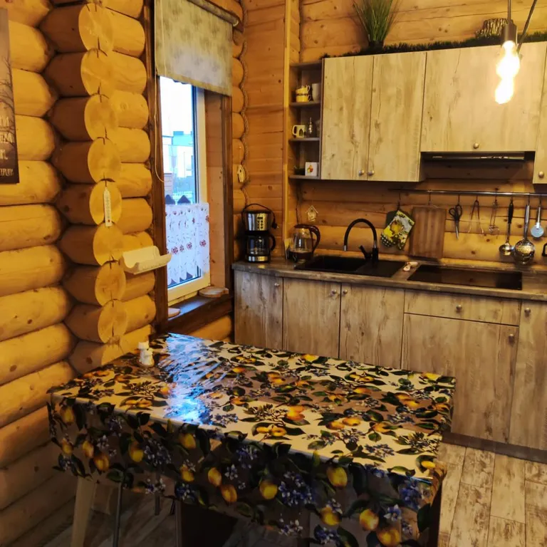 Экологический дом - сруб на побережье Балтийского моря