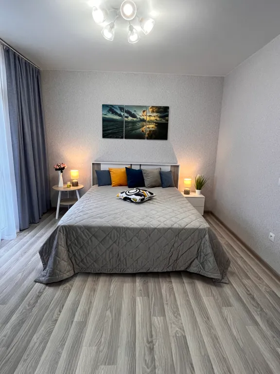 Квартира Квартира Невероятно уютная новая студия с красивым видом на реку и город — Волгоград