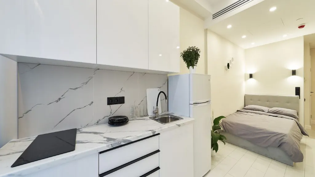 Квартира Квартира Уютный апартамент с видом на город 19 — Москва