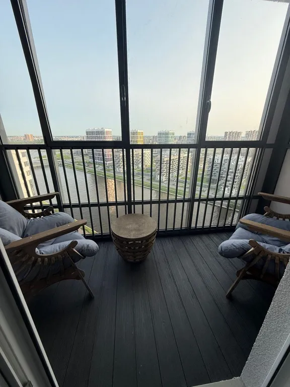 Квартира Квартира Уютная евро-двушка с видом на финский залив — Санкт-Петербург