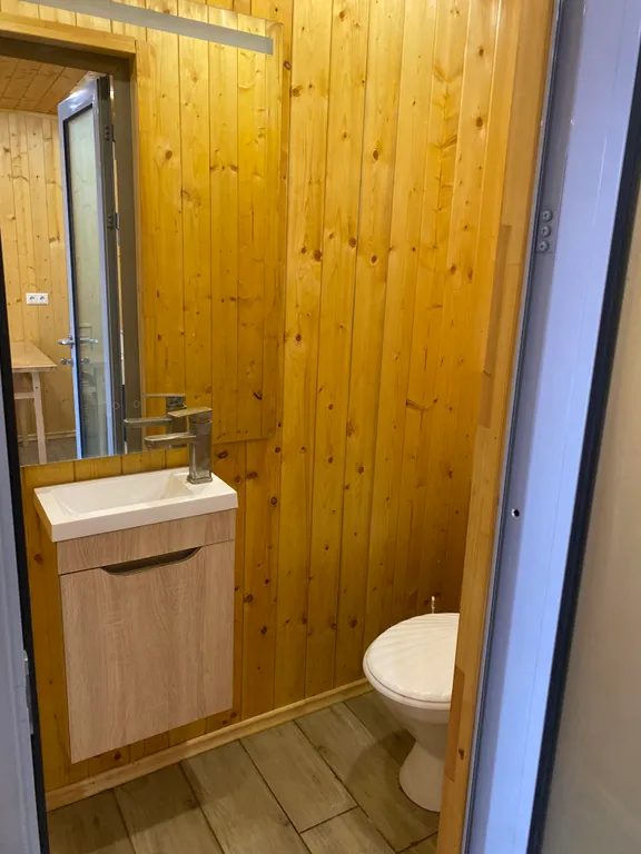 Загородный дом с баней на дровах