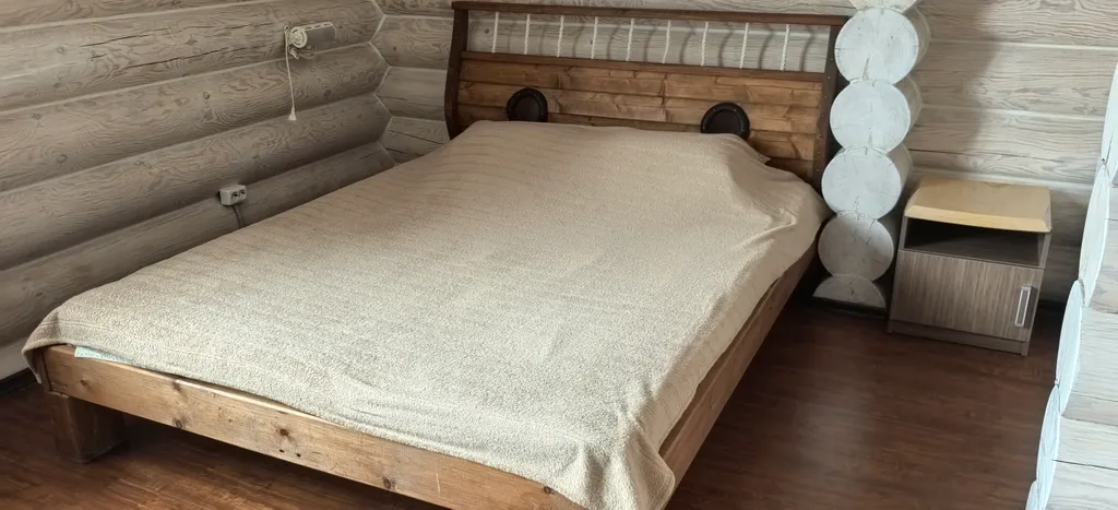 Срубовой коттедж на берегу Волги