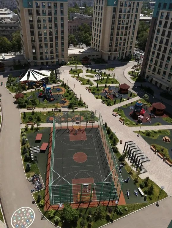 Квартира Стильная евродвушка в жк «гагарин парк» с netflix и smart tv — Алматы