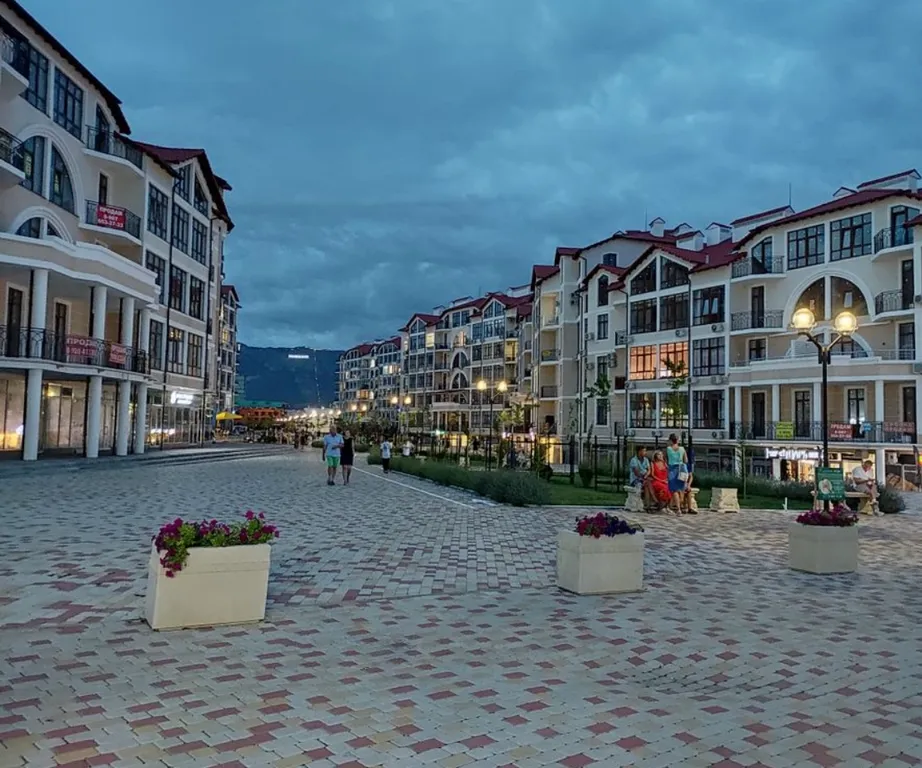 Квартира Квартира с прямым видом на море и горы с новым ремонтом — Геленджик