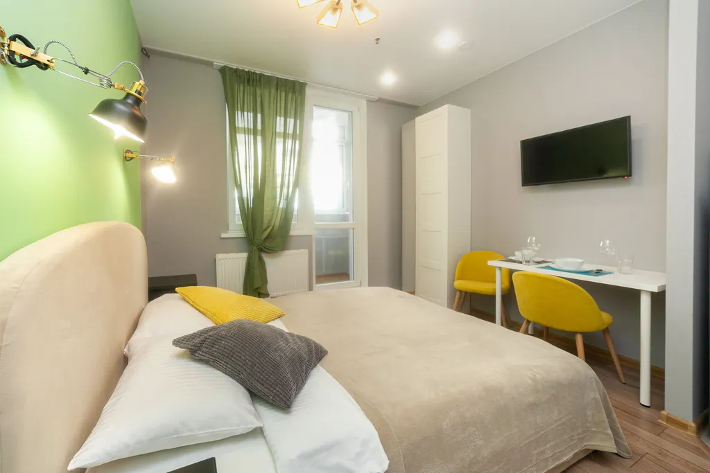 Яркая стильная студия в ЖК Солнцево-Парк