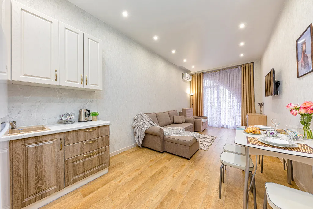 Квартира Квартира Студия Крымский балкон — Геленджик