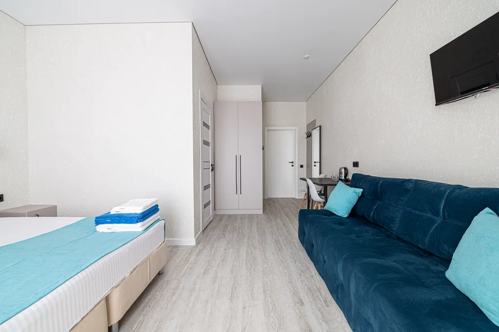 Квартира Квартира Полулюкс10 с балконом и всем необходимым — Дюрсо