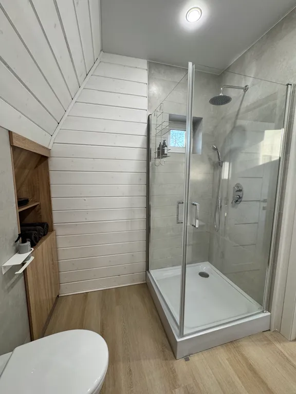 Дом A-Frame с купелью для Вашего уютного отдыха