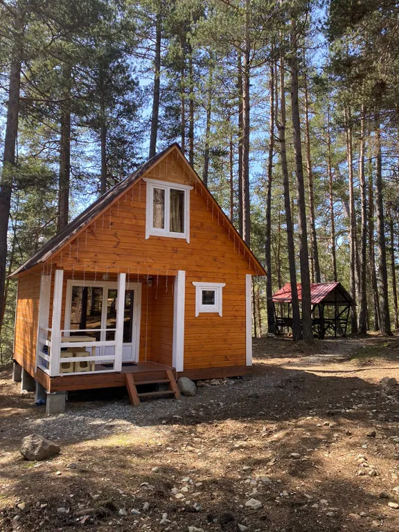 Коттедж 2-комнатный Дом — Архыз