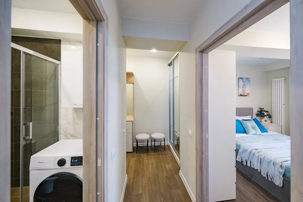 Просторная квартира на берегу моря