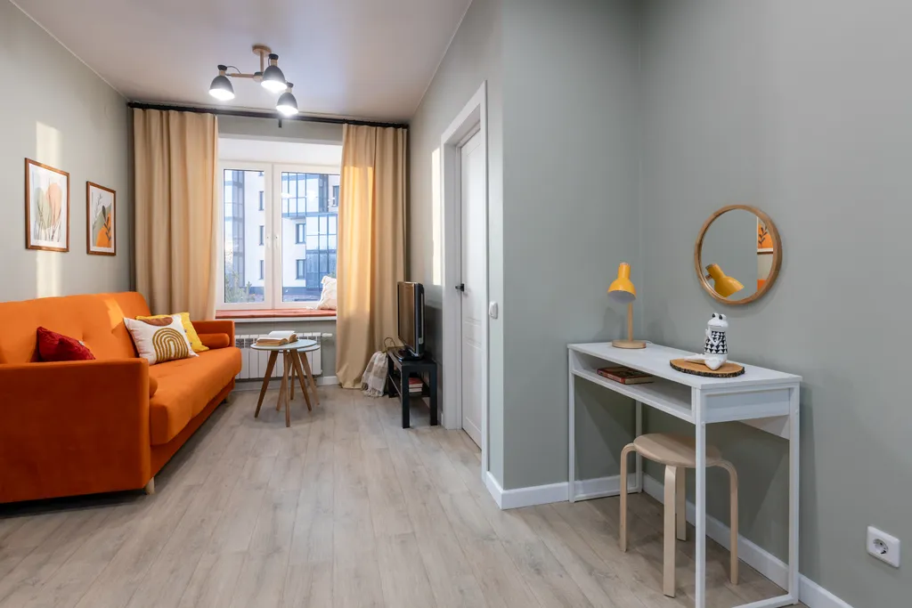 Квартира Уютная евро 2-комнатная квартира в современном жилом комплексе — Красноярск