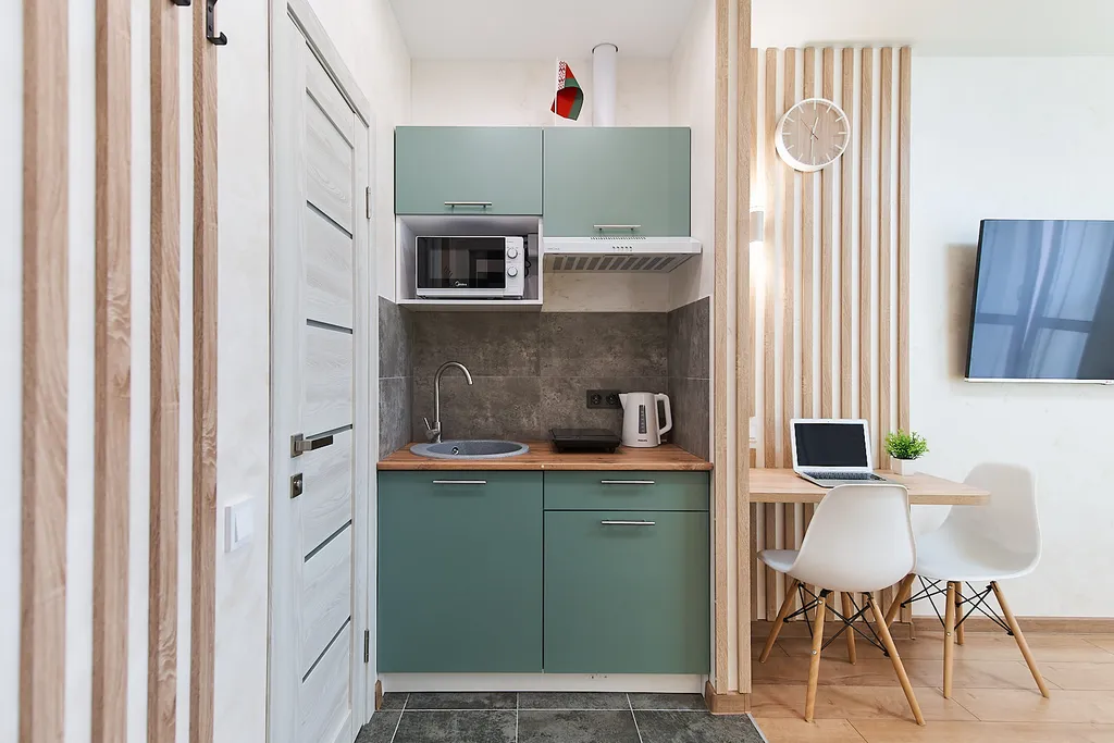 Стильная уютная студия Beijing с кондиционером в ЖК Minsk World