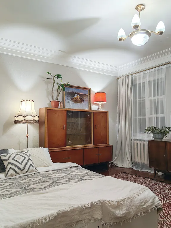 Уникальная двухкомнатная квартира в стиле ретро