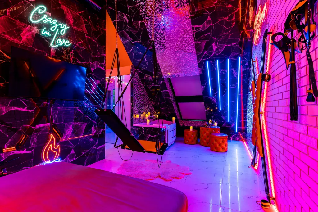 Тематический love апартамент с джакузи