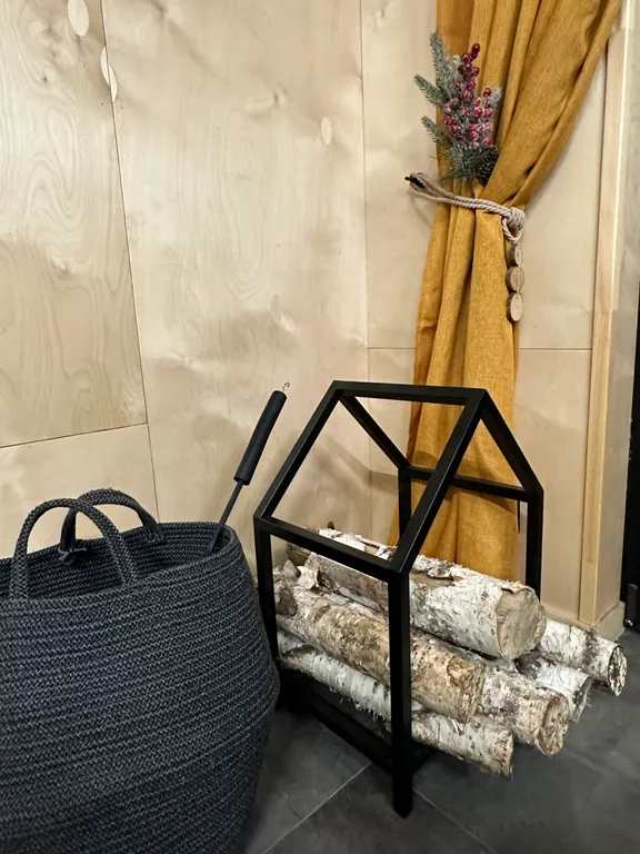 Дом баня на дровах