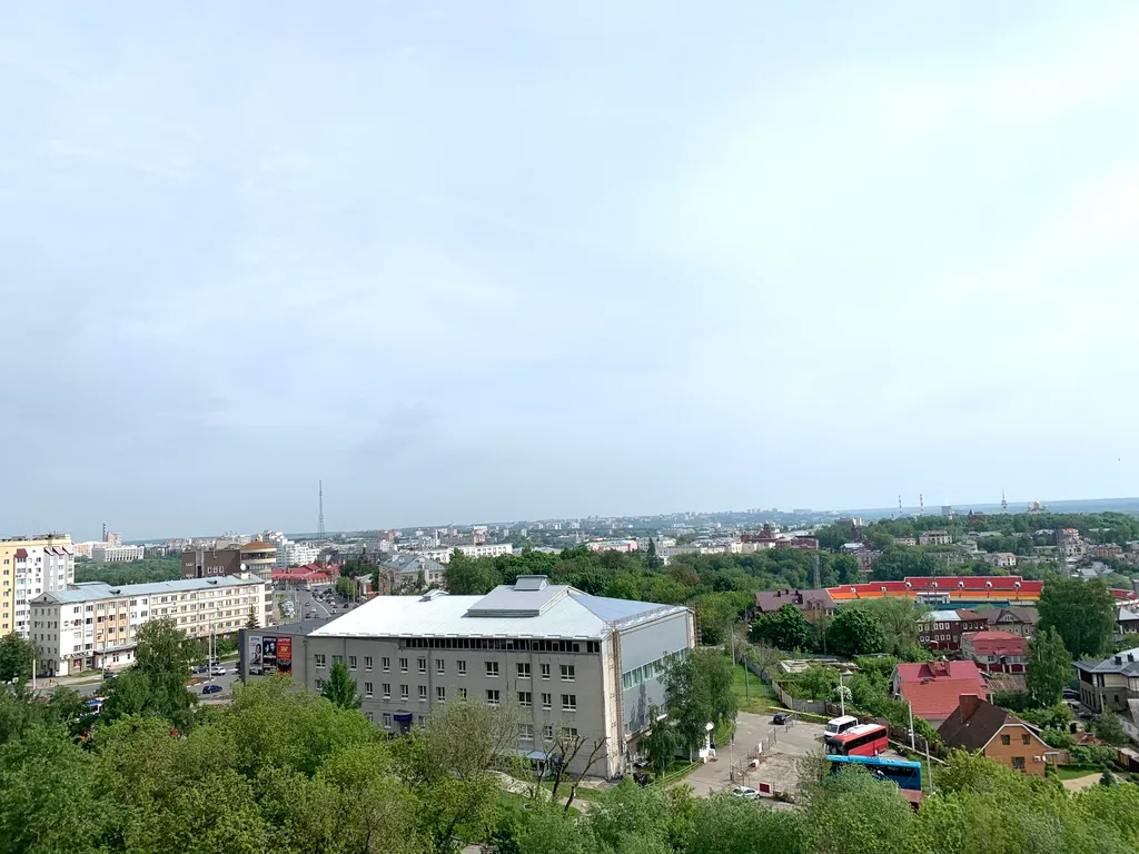 Видовая однушка в центре с шикарным видом на город