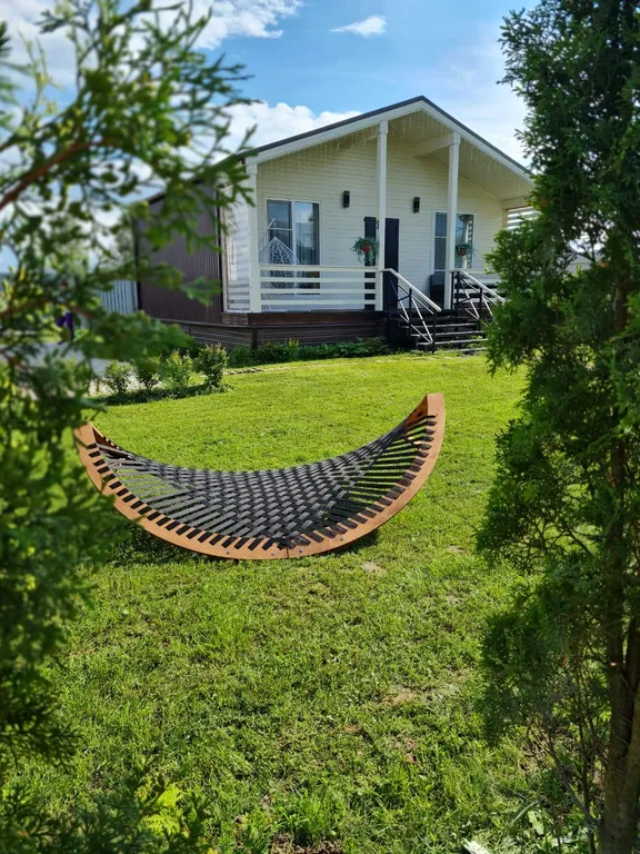 Уютный дом с баней и сибирским чаном на участке 8 соток