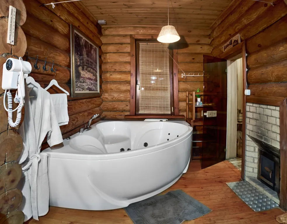 Усадьба с шикарной территорией и банным комплексом