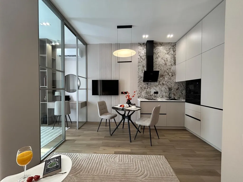 Квартира Дизайнерские апартаменты Charm рядом с Арбатом — Алматы