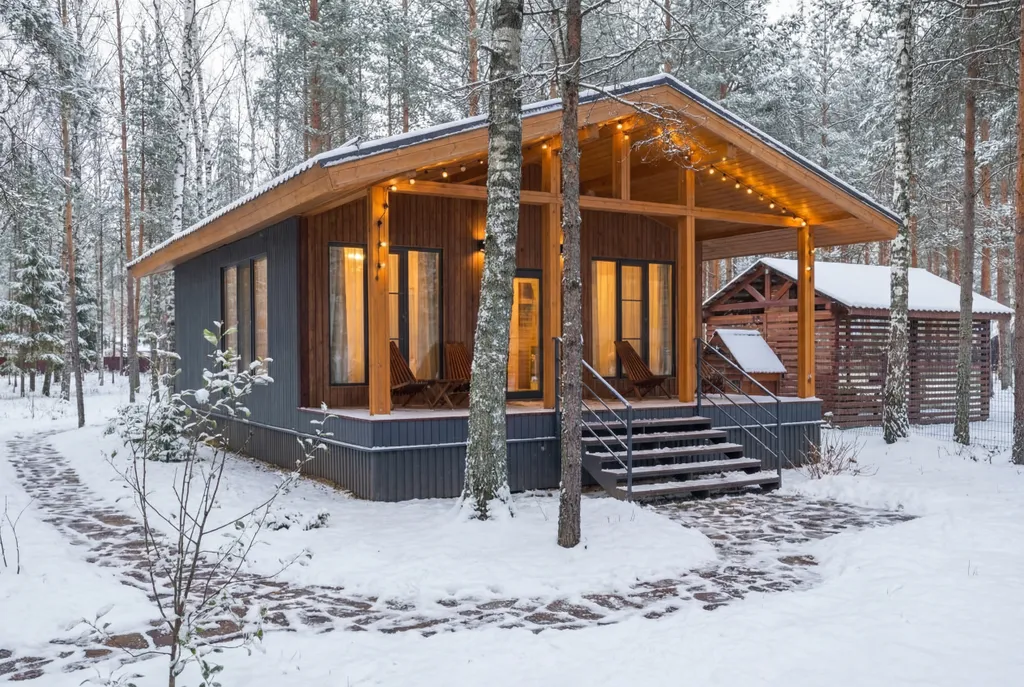 Коттедж Домик 12 BarnHouse без купели — аренда посуточно в Красный Огорок