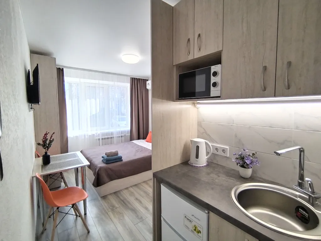 Современная студия в самом центре города