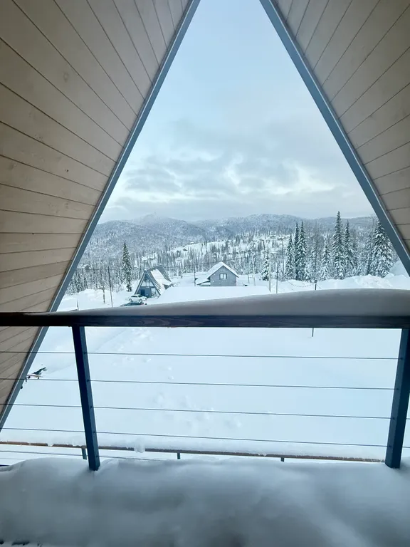 Дом в стиле А-фрейм 5 комнатный