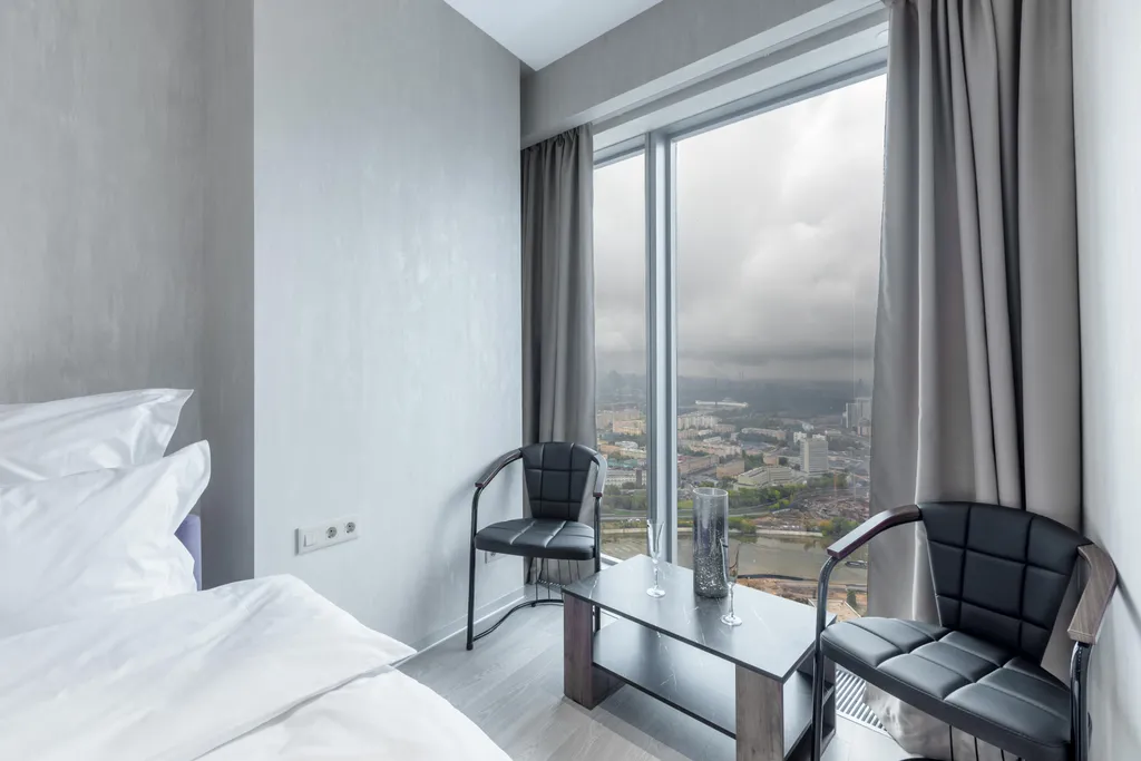 Квартира Квартира Студия с джакузи в башне Око, Москва-Сити — Москва