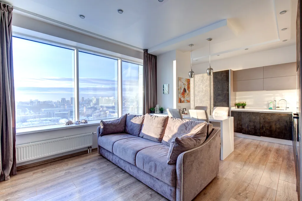 Квартира Апартамент с панорамным видом "Огни Екатеринбурга" — аренда посуточно в Екатеринбург